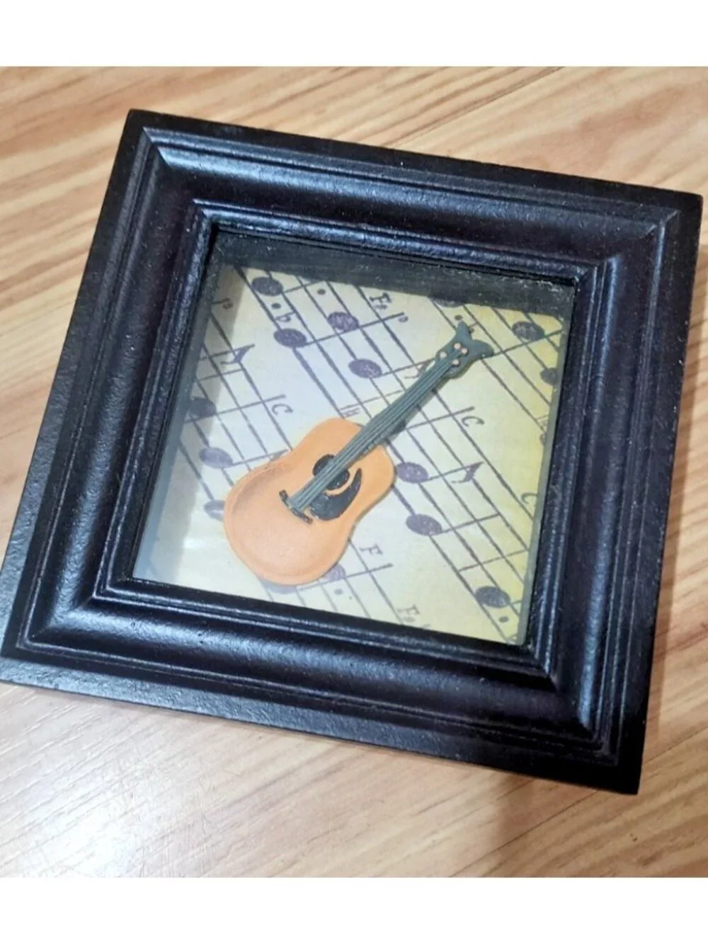 Piano Guitar wooden wall Hanging Decor carved Wood Gallery Wall Music Room